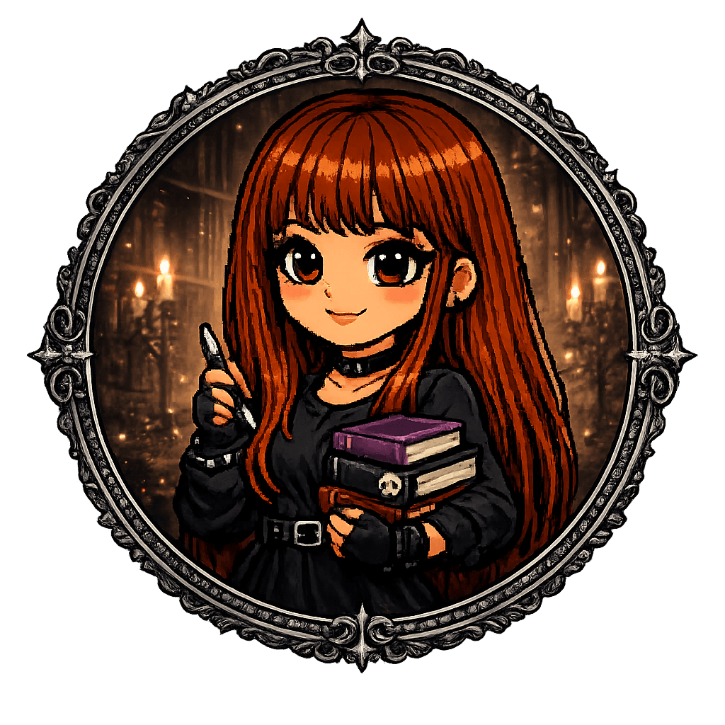 Ilustración de Daniela Cornejo con sus libros